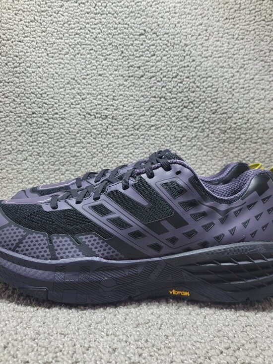 Hoka One One Speedgoat 2 Size W 11.5 M 10.5 Black Squid Ink Trail Hiking 1162710 main image 6